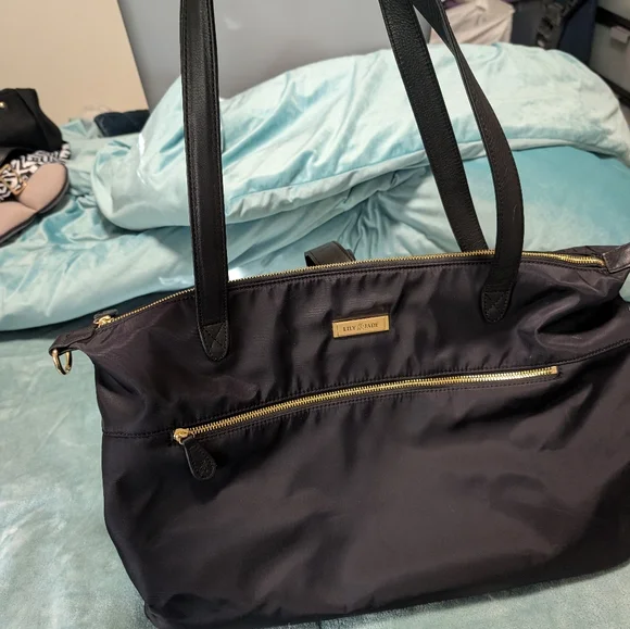 Lily Jade Jennifer Nylon Convertible Tote Diaper Bag - Picture 2 of 4